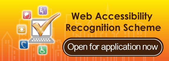 Web Accessibility Recognition Scheme Logo